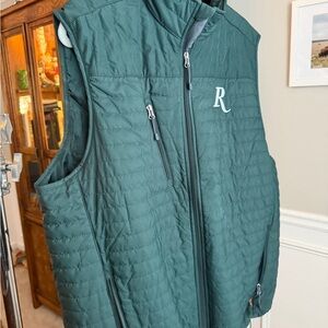 Remington Dark Green Quilted Vest
